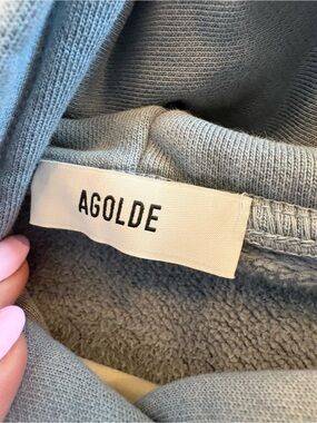 AGOLDE crop Mari hoodie